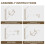 2Pcs Wooden Floating Shelves Wall Mounted Display Storage Decor 3