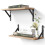 2Pcs Wooden Floating Shelves Wall Mounted Display Storage Decor 4