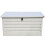 Living And Home 350L White Steel Lockable Waterproof Garden Storage Box 4