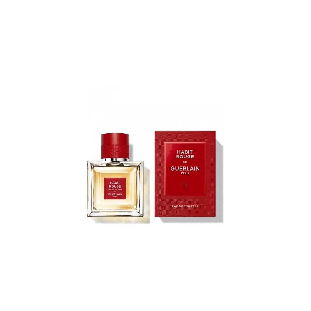 Guerlain Habit Rouge 1.6 Eau De Toilette Spray For Men