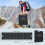 SWAREY 1000W Portable Solar Generator Power Station with 200W Solar Panel 7