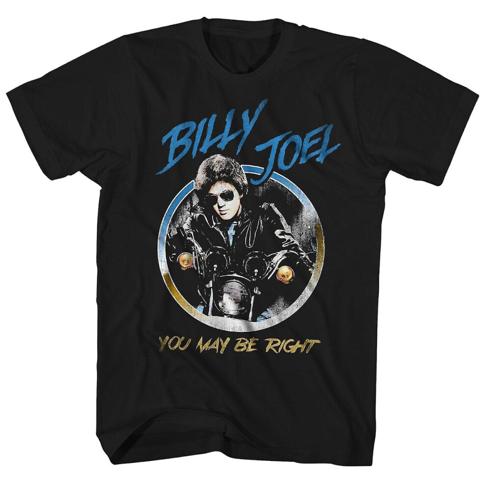 Sibeinuo (Xl) Billy Joel T Shirt You May Be Right Billy Joel Shirt Black