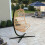 Heavy Duty Hanging Chair Frame Stand with X Base Hammock Swing Chairs 2
