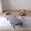 Living And Home Modern Foldable Single Sofa Bed Upholstered Lounge Armchair 2