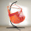 Heavy Duty Hanging Chair Frame Stand with X Base Hammock Swing Chairs 3