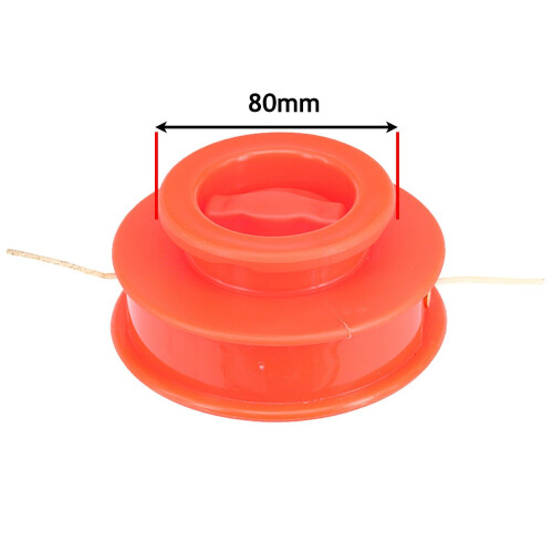 SPARES2GO Strimmer Line Spool 2.5m for Qualcast GDB30B TE30H Trimmer 2