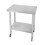 Catering Work Bench Table Stainless Steel Food Prep Kitchen Mobile 76cm x 45cm 2