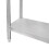 Catering Work Bench Table Stainless Steel Food Prep Kitchen Mobile 76cm x 45cm 8