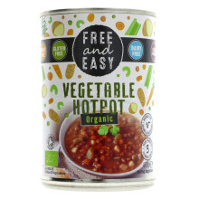 Free & Easy Vegetable Hotpot - organic 400g ( Pack of 6 )