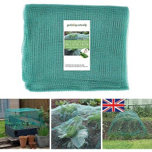 (Green, 3m x 4m) Butterfly Netting Mesh for Brassicas Black/Green