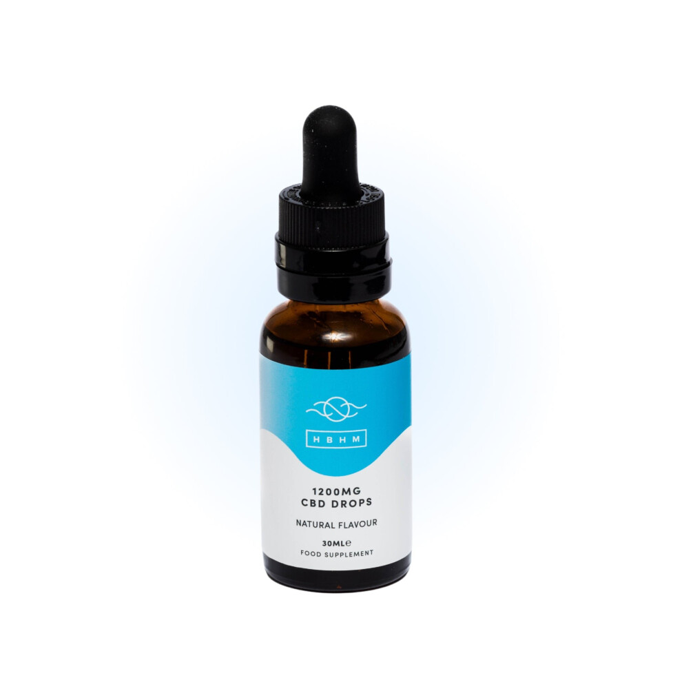 HBHM Natural 1200mg CBD Oil Drops