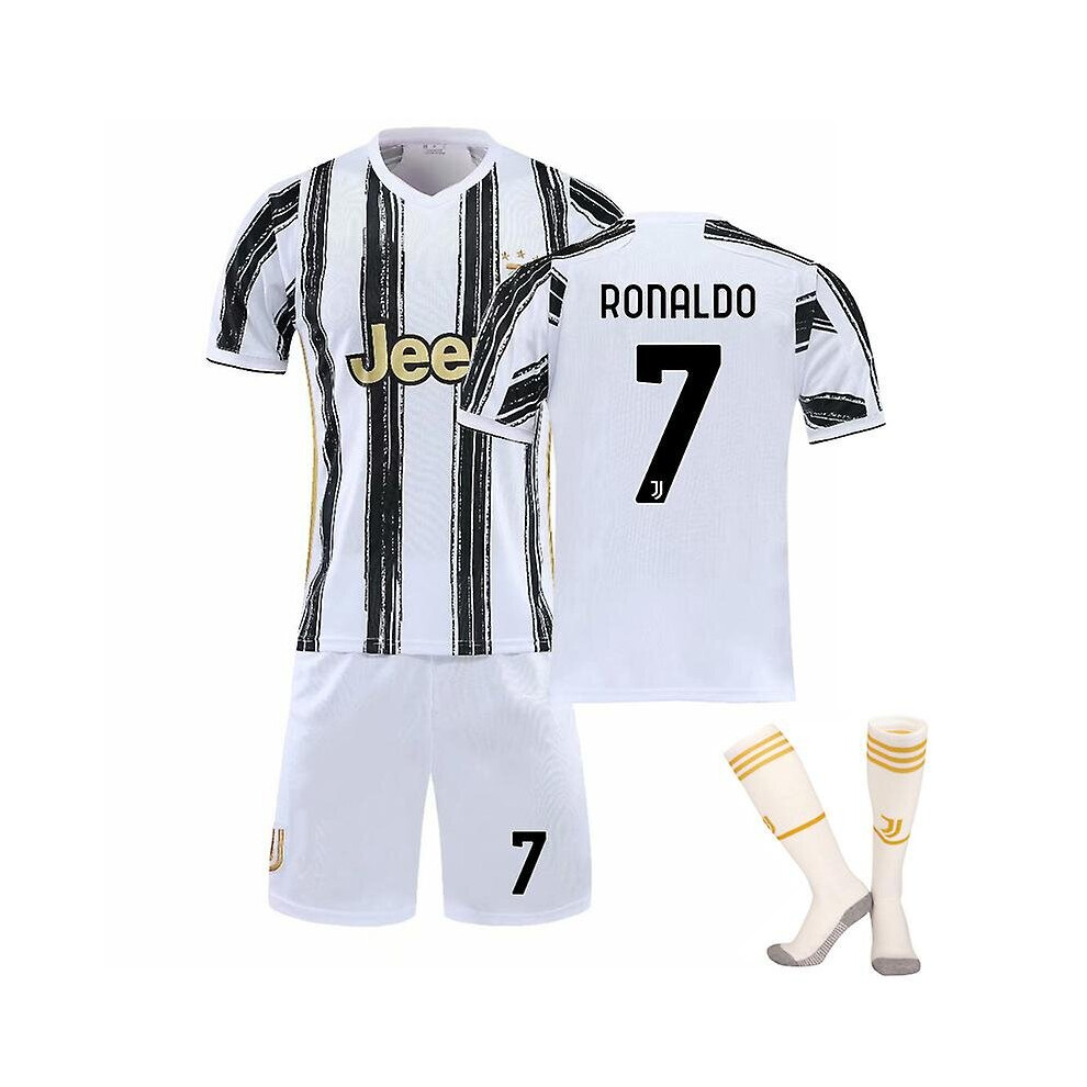 (26) Cristiano Ronaldo Juventus Jersey, Jersey No.7 Home(children's Size)