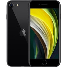 (128GB, Black) iPhone SE 2nd Gen (2020) | All Colours (Renewed) - Refurbished