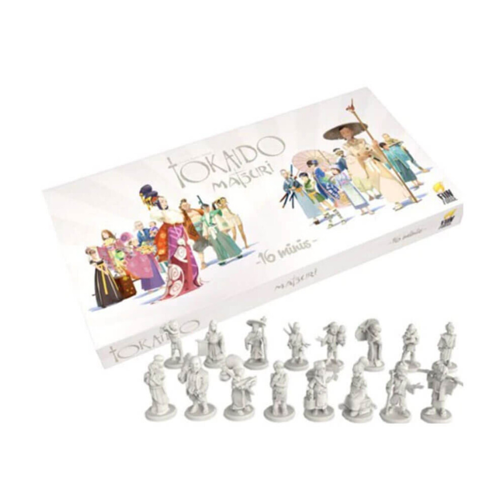 Funforge Tokaido Brettspiel Matsuri Miniaturfiguren Zubeh Rpaket | Abenteuerspiel | Erkundungsspiel | Ab 8 Jahren | 2 5 Spieler | Durchschnittlic-image