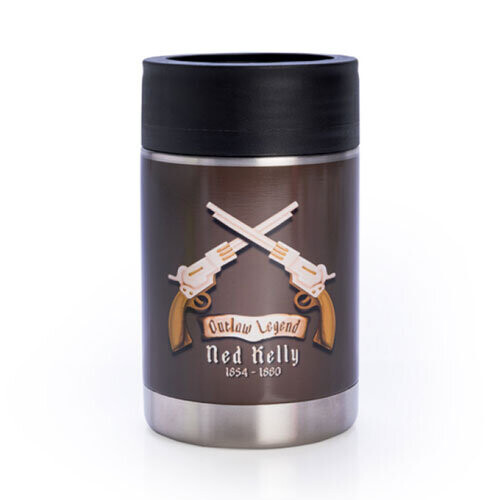 Ned Kelly Metal Bottle Cooler 1