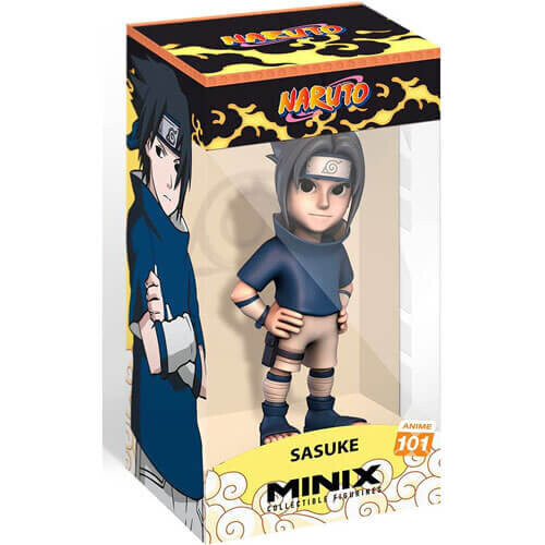 Mego Naruto: Sasuke Uchiha MINIX Figura in Vinile 2