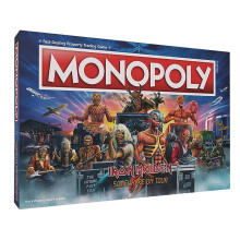 Monopoly Iron Maiden Edition Board Game - Buy, Sell, Trade Iconic Albums, Tour Venues & Band Members