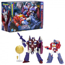 Transformers Legacy Nace un Héroe Alpha Trion & Orion Pax Figura de Acción 2-Pack