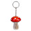 (Red) Smiling Magic Mushroom Keychain 2