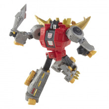 Transformers Juguetes Serie Studio Clase Líder 86-19 Dinobot Snarl, Figura de Acción de 8.5 pulgadas