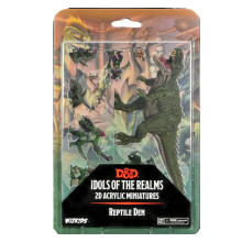 WizKids D&D Idols of The Realms: Écailles & Queues - Reptile Den - Ensemble 2D