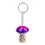 (Purple) Smiling Magic Mushroom Keychain 2