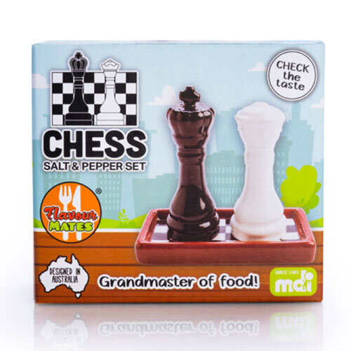 Flavour Mates peper & zoutstel (Chess) 2