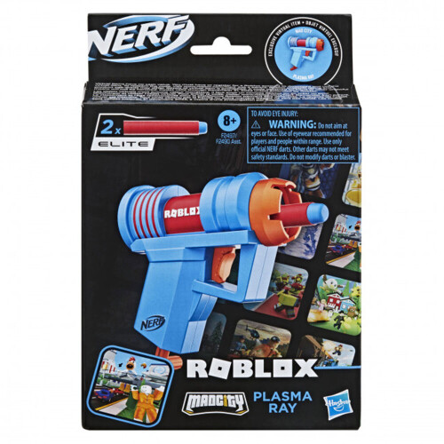 Hasbro Nerf Roblox Mad City Plasma Ray Blaster Toy