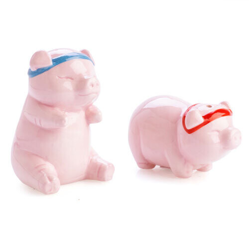 Flavour Mates Salt & Pepper Set (Rude Pigs) 1