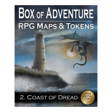 Box of Adventure Coast of Dread Strategy Game - Board Game