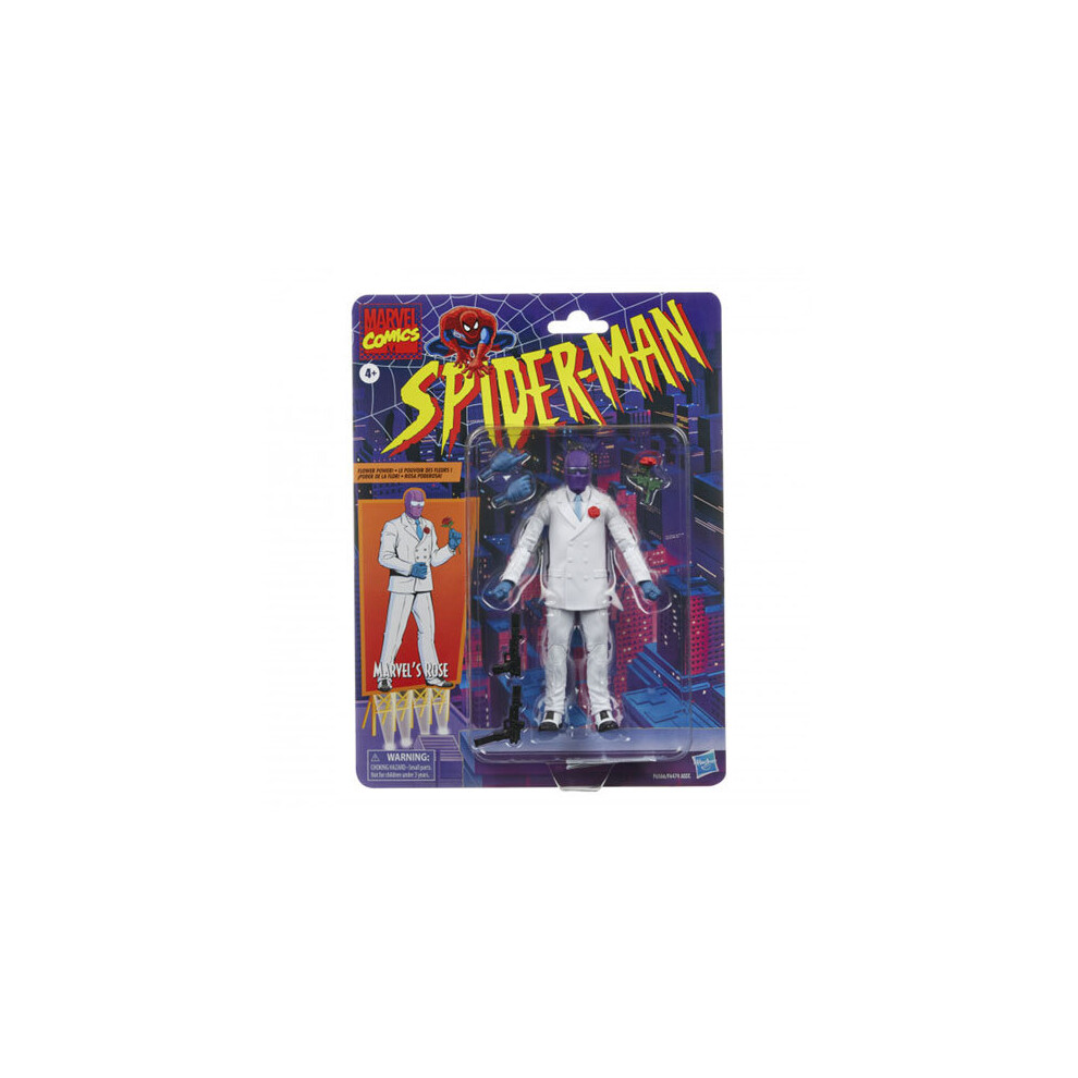 Hasbro Marvel Legends Spiderman Action Figure (Marvels Rose)