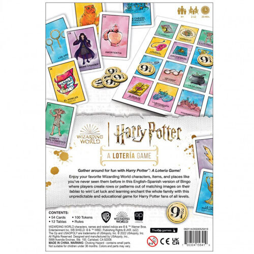 USAopoly Loteria Board Game (Harry Potter) 2