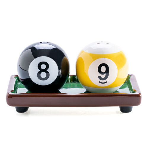 Flavour Mates Salt & Pepper Set (8 Ball Pool)