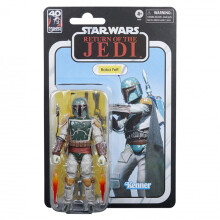 Star Wars Hasbro The Black Series, Figura de Boba Fett, 15 cm, Regreso del Jedi, 40 Aniversario, Multicolor