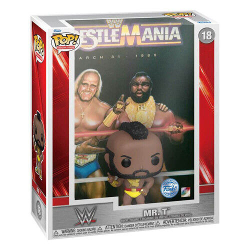 WWE WWE Mr. T Wrestlemania Pop! Vinyl Cover