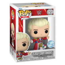 WWE Cody Rhodes Wrestlemania 38 Glow Metallic Pop! Vinyl