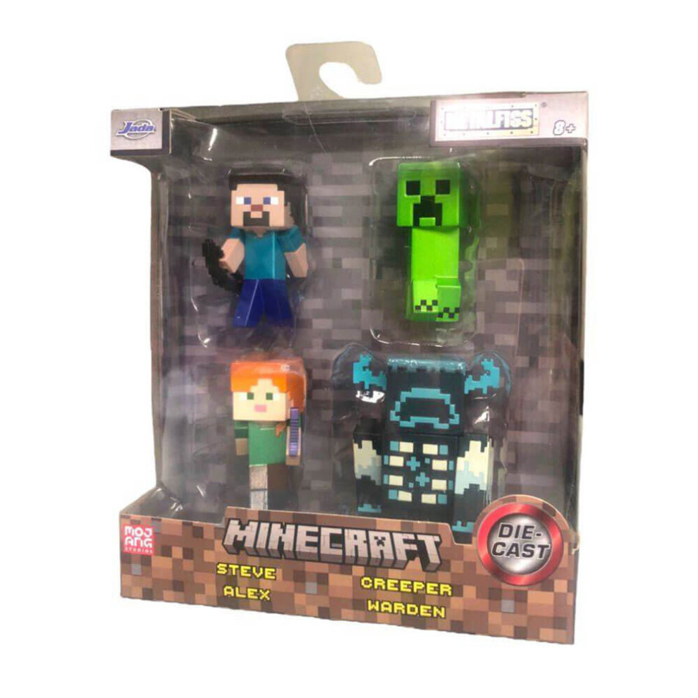 Photos - Action Figures / Transformers Minecraft 2.5" MetalFigs 4-Pack