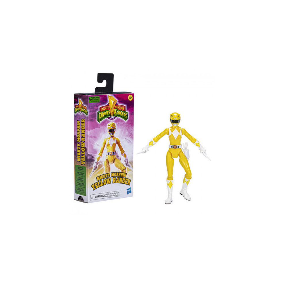 (Yellow) Power Rangers Retro Mighty Morphin Figure