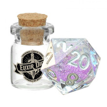 MDG Individual Liquid Core d20 Dice (Sorcerous Swirl) - Board Game