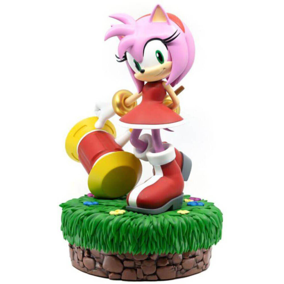 New Sonic The Hedgehog Amy Resin Statue