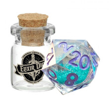 MDG Individual Liquid Core d20 Dice (Disco Vibes) - Board Game