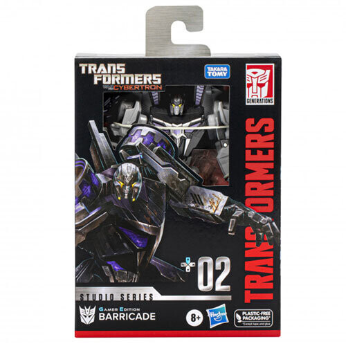 Hasbro Transformers Studio Series Deluxe Gamer Edition (Barricade)