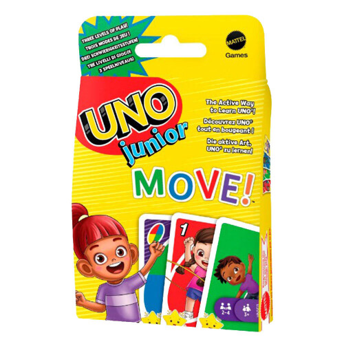 Mattel Uno Junior Move Kartenspiel