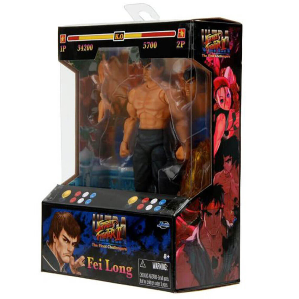 Photos - Action Figures / Transformers Street Fighter Fei Long 6" Action Figure