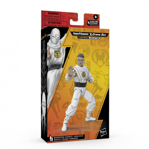 Hasbro Hasbro - Power Rangers X Cobra Kai Collection Daniel LaRusso Ranger Blanc