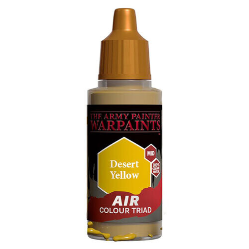 Army Painter Air Colour Triad 18mL (Yellow) (Desert)