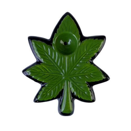 Wacky Bowlz Mini Pipe (Weed Leaf)