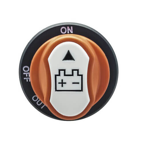 Powertech Panel Mount Battery Isolator Switch 100A 1
