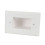 Recessed Cable Entry Wall Plate (Large) 1