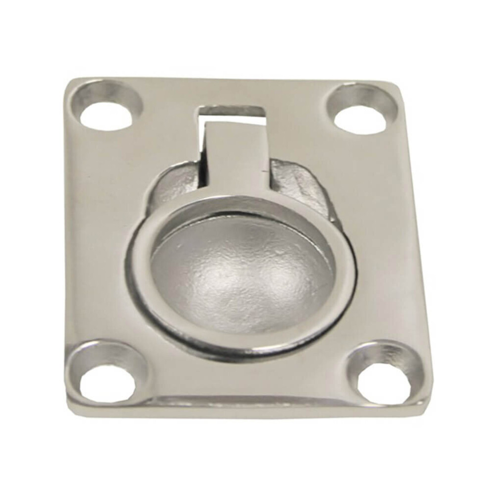 Rectangular Stainless Steel Flush Pull Cast (47X37mm) 9319236114674